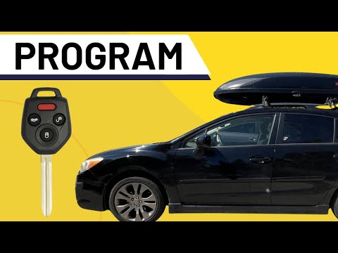 Видео: Программирование запасного ключа Subaru — простое