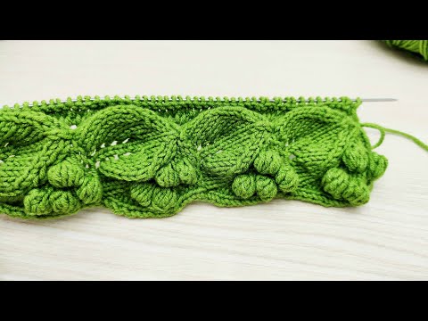 Видео: КАЙМА, КРАЙ СПИЦАМИ ИЛИ КАК КРАСИВО НАЧАТЬ ИЗДЕЛИЕ / Кайма спицами / Ажурная кайма спицами