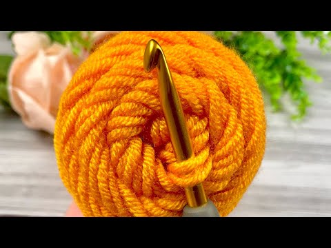 Видео: Этот очаровательный и простой узор крючком покорил меня! Красивая вязка крючком для начинающих