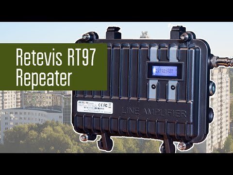 Видео: Retevis RT97 мобильный ретранслятор. Обзор, проверка работы, внутреннее устройство.