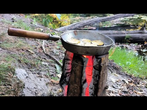 Видео: Финская свеча. Самый простой способ.