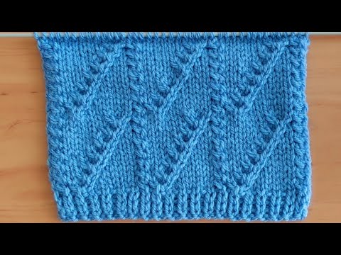 Видео: Красивый 👍узор спицами для кардигана, туники, мужского свитера, пуловера.