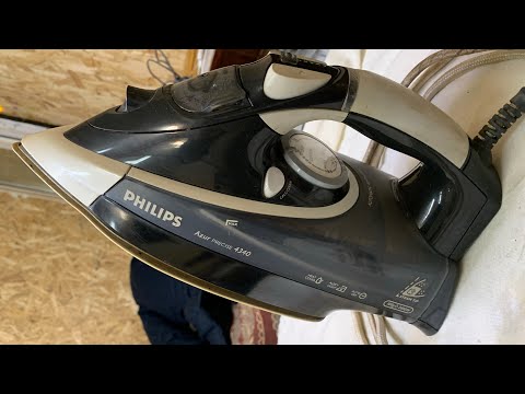 Видео: Ремонт утюга PHILIPS Azur precise 4340