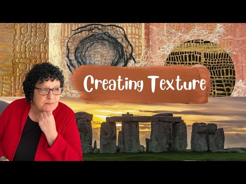 Видео: Магия Стоунхенджа: создание самодельных текстурных пластин для потрясающих гелиевых отпечатков и ...