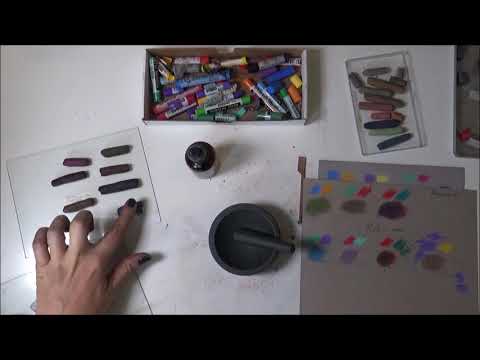 Видео: Делаем сухую пастель!