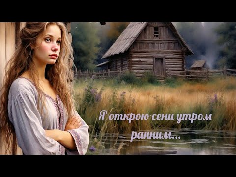 Видео: Я открою сени утром ранним... Romance. (плейлист Песни осени).