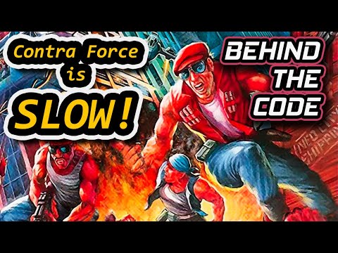 Видео: Почему Contra Force такая медленная? Konami, картографы и деньги — за кодом
