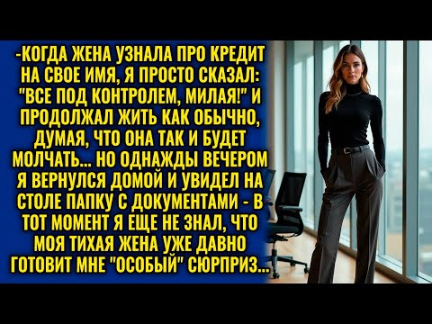 Видео: "КРЕДИТ ТВОЙ, ВОТ И РАСПЛАЧИВАЙСЯ!" — ГРОМКО ЗАЯВИЛ МУЖ, НО ТО, ЧТО СДЕЛАЛА ЖЕНА, ОН НЕ ПРЕДВИДЕЛ...