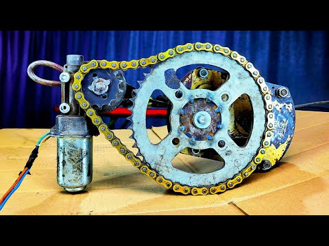 Видео: Самодельная Лебёдка с  Мотором от дверного стеклоподъемника ВАЗ-2110 ? 😲