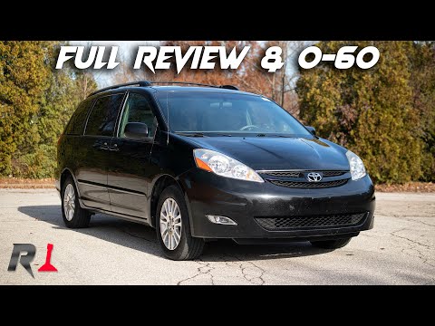 Видео: Обзор Toyota Sienna 2008 года / Скучно и с энтузиазмом