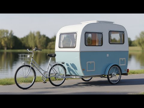 Видео: Micro Camper Trike 2026 — Мини-дом на трёх колёсах! Умный электрокемпер будущего! 
