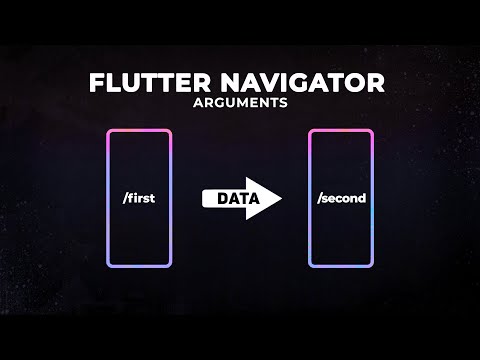 Видео: Как передать данные именованному маршруту во Flutter