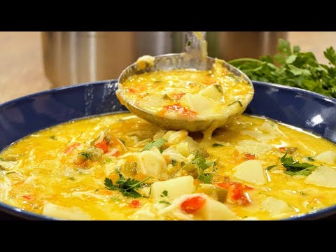 Видео: Я бы мог есть этот суп каждый день. Он такой вкусный, что ты будешь готовить его хотя бы раз в недел