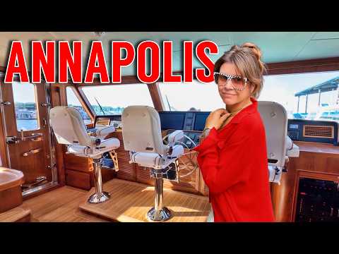 Видео: Аннаполис привносит неожиданный поворот сюжета | Исследуем парусную столицу мира