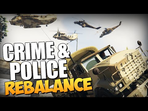 Видео: GTA 5 Mods : Crime & Police Rebalance - Обзор