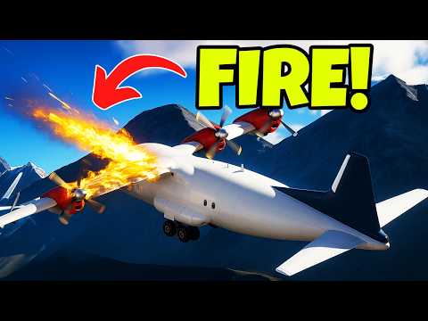 Видео: Этот симулятор авиакатастрофы ДОЛЖЕН БЫТЬ НЕЗАКОННЫМ! | Besiege