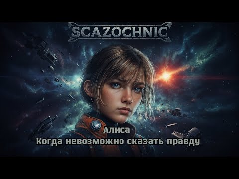 Видео: Scazochnic - Алиса. Когда невозможно сказать правду | Heavy metal | авторские стихи | AI