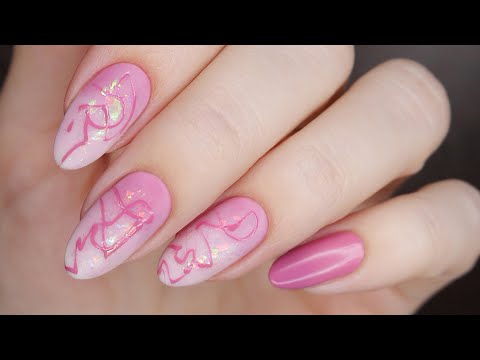Видео: Самый модный тренд - молочный градиент обычным лаком