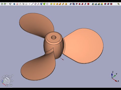 Видео: FreeCAD Часть 79. Пример создания модели