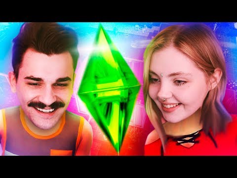 Видео: Юлик и Дарья Каплан в sims 4 .