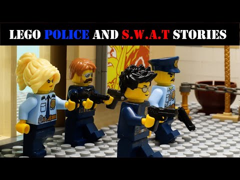 Видео: LEGO Полицейский спецназ Истории | Лего покадровая анимация