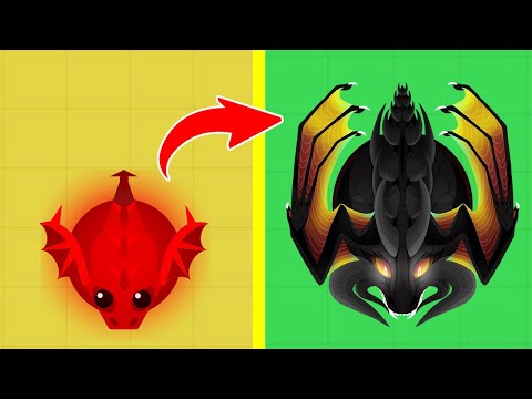 Видео: Эволюция Дракона в Мопио. Как набрать много массы в Mope.io