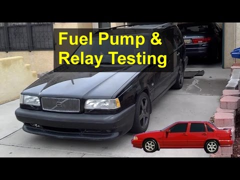Видео: Случайные остановки, не заводится, проверка топливного насоса и реле, Volvo 850, S70, V70, V70 XC...