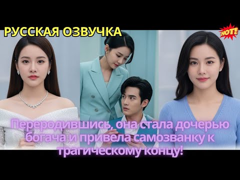 Видео: Переродившись, она стала дочерью богача и привела самозванку к трагическому концу!