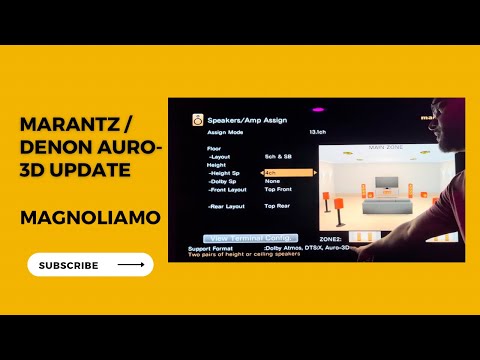 Видео: Обновление Marantz & Denon Auro-3D для топовых фронтальных/тыловых динамиков