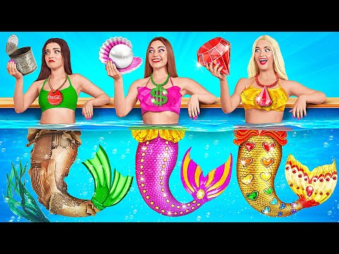 Видео: Бедная vs Богатая vs Ультра Богатая Русалка от Multi DO Challenge