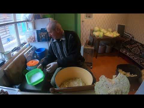 Видео: Засолка капусты с Иванычем и килограммовый улов