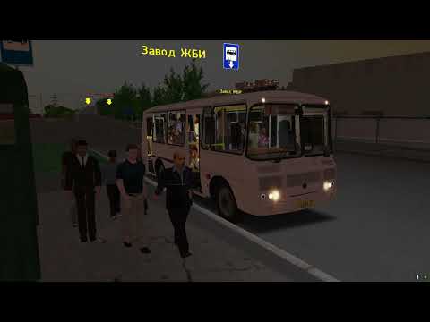 Видео: OMSI 2 - Зеленодольск (Маршрут 1) - ПАЗ 32054