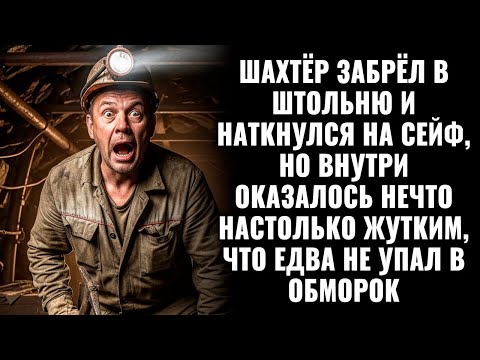 Видео: Шахтёр забрёл в штольню и наткнулся на старый сейф, но внутри оказалось нечто, что перевернуло жизнь