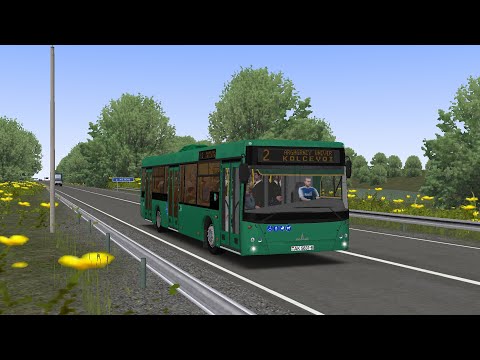 Видео: OMSI 2 | МАЗ-203.045 | Чистогорск | Маршрут 2