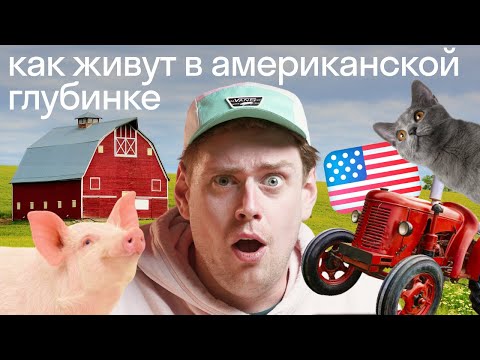 Видео: Вот как живет ТИПИЧНЫЙ американец в глубинке. Влог из Америки: отец, ферма, выборы