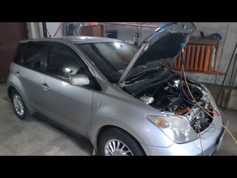 Видео: Toyota Ist ремонт кондиционера