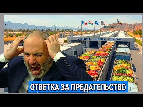 Видео: Ответка за предательство: сотни армянских фур с овощами и фруктами застряли на границе с РФ
