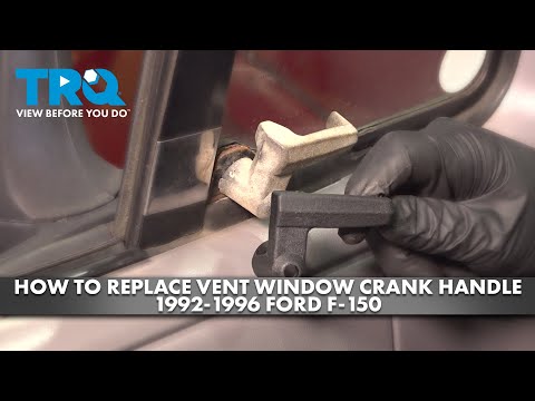 Видео: Как заменить ручку стеклоподъемника на Ford F-150 1992–1996 годов