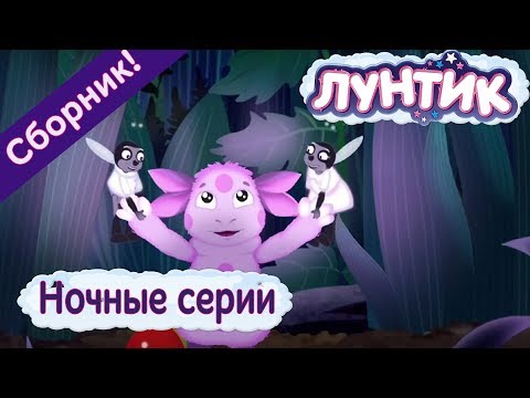 Видео: Лунтик 🌛 Ночные серии 🌜 Сборник мультфильмов 2017