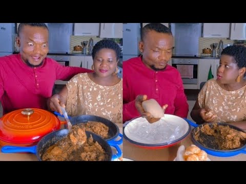 Видео: Хорошая еда, ворота к сердцу мужчины. АФРИКАНСКАЯ КУХНЯ МУКБАНГ АСМР ФУФУ И СУП ЭГУСИ