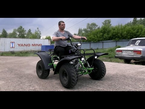 Видео: ATV Механик 2. Двигатель 250 куб.см. и увеличенные колеса типа Боцман.