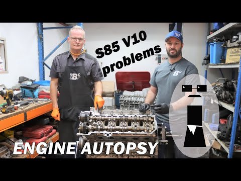 Видео: Почему он сломался? Разборка BMW V10 | Вскрытие двигателя