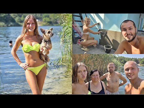 Видео: Армируем пенополистирол на фундаменте. Голубое озеро