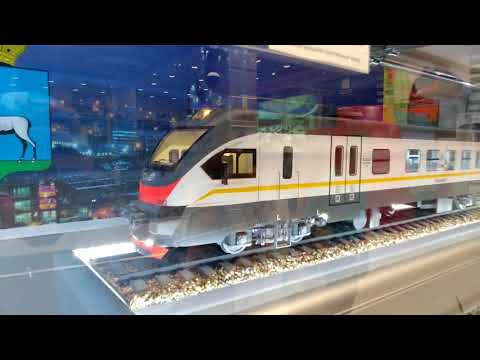 Видео: Выставочный комплекс РЖД на рижском вокзале. 1