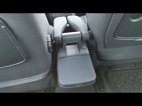 Видео: Рено Сценик 2 - бокс-подлокотник (хлебница) снова двигается!!!