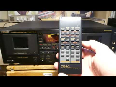 Видео: Teac W-6000R - краткий обзор