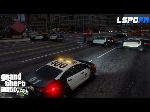 Видео: Необычный патруль за сотрудника LSPD | LSPDFR GTAV