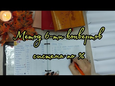 Видео: #6 Семейный бюджет/система конвертов/cash envelope