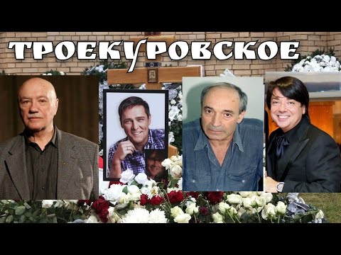 Видео: Аллея ЗНАМЕНИТЫХ актёров на Троекуровском кладбище Москвы.Могилы КУРАВЛЁВА,ШАТУНОВА,ЮДАШКИНА,БАРЫКИН