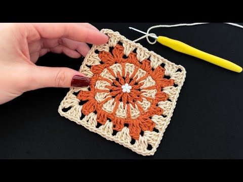 Видео: КРАСИВАЯ И ЛЕГКАЯ КВАДРАТ БАБУШКИ ЛЮСИИ